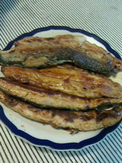 秋刀魚の簡単かば焼きの画像