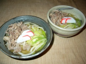 肉うどん