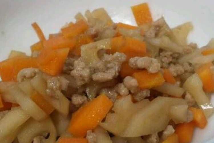 離乳食後期 油不使用きんぴられんこん レシピ 作り方 By だいチーズ クックパッド 簡単おいしいみんなのレシピが376万品