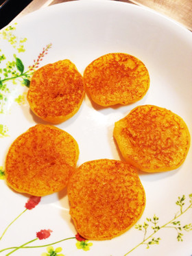 豆腐とカボチャのおやき☆手づかみ離乳食