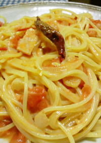 生トマトと溶けるチーズのスパゲティ