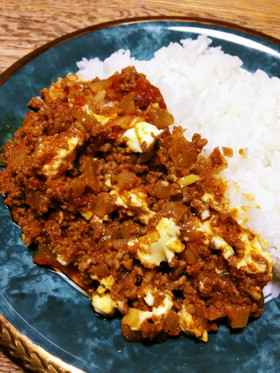 簡単☆絶品☆牛挽肉のクリームチーズカレー