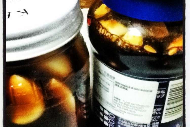 ニンニクの醤油漬けとニンニク醤油 レシピ 作り方 By Twoalii クックパッド 簡単おいしいみんなのレシピが355万品