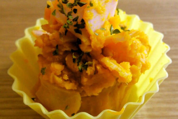 お弁当に 簡単 速攻彡かぼちゃサラダ レシピ 作り方 By Meguo2929 クックパッド 簡単おいしいみんなのレシピが359万品
