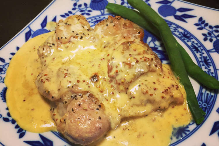 鶏もも肉のグリル マスタードソース レシピ 作り方 By Bird クックパッド 簡単おいしいみんなのレシピが352万品