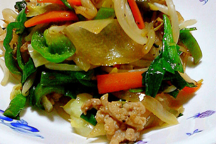 調理室ヨリ〜ピーマン入り☆野菜炒め レシピ・作り方 By ふーみんBaba 【クックパッド】 簡単おいしいみんなのレシピが363万品