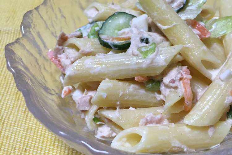 マヨネーズ De パスタ ペンネサラダ レシピ 作り方 By Kumazi クックパッド 簡単おいしいみんなのレシピが352万品