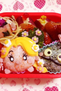 ツムツム☆ラプンツェル☆キャラ弁