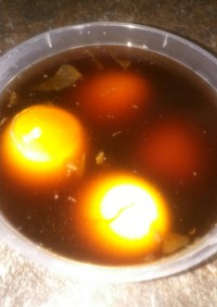 角煮の汁で味付け卵