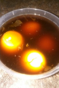 角煮の汁で味付け卵