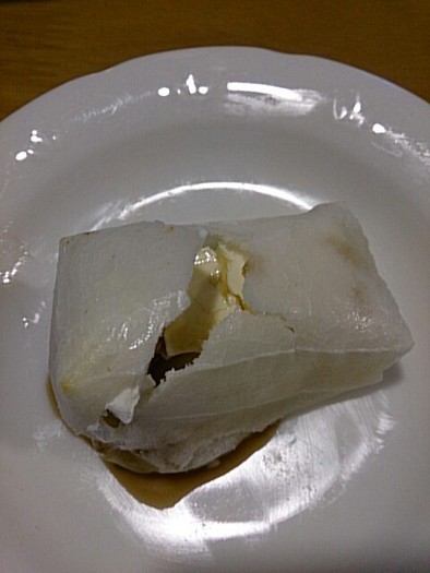 餅のクリームチーズ＆メープル サンドの写真
