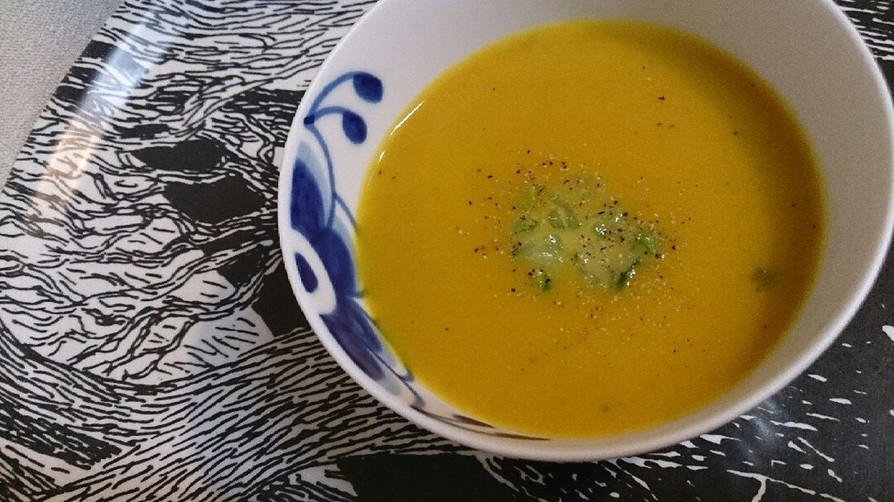 かぼちゃのスープの画像