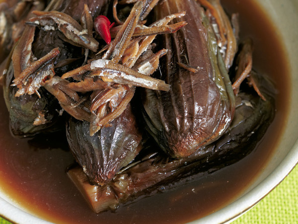 なすと煮干しのいなか煮