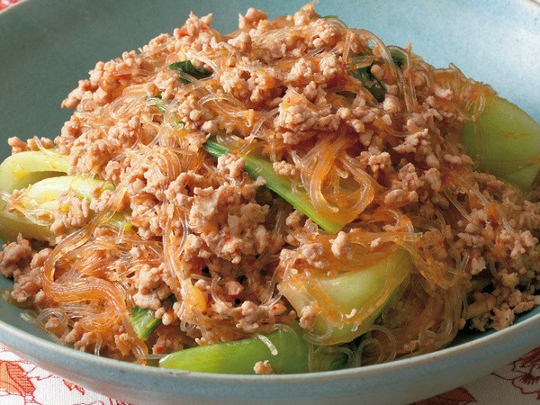 青梗菜入り麻婆春雨