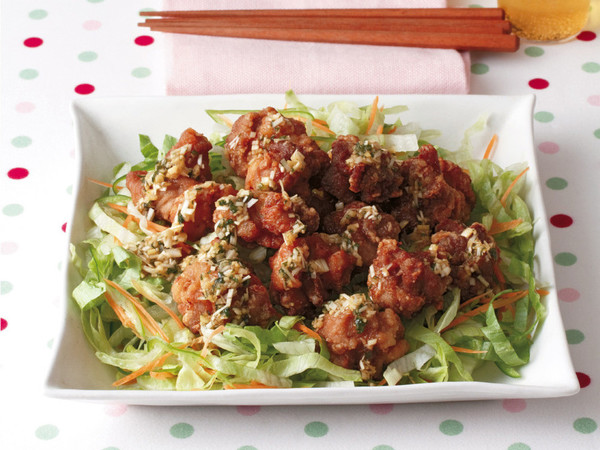 豚こまの丸め揚げ