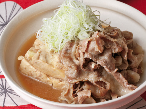あっさり肉豆腐
