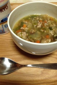 身体ほっこり食べる生姜スープ