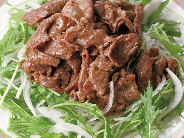 牛こまの焼き肉サラダ