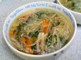 たっぷり野菜のスープ♪