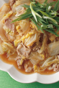 白菜と豚肉の中華風うま煮