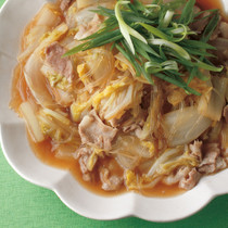 白菜と豚肉の中華風うま煮