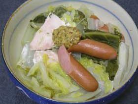 白菜の重ね蒸し
