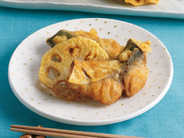 さばのカレー風味天ぷら