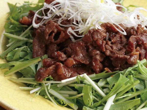 牛肉の中華風みそ炒め