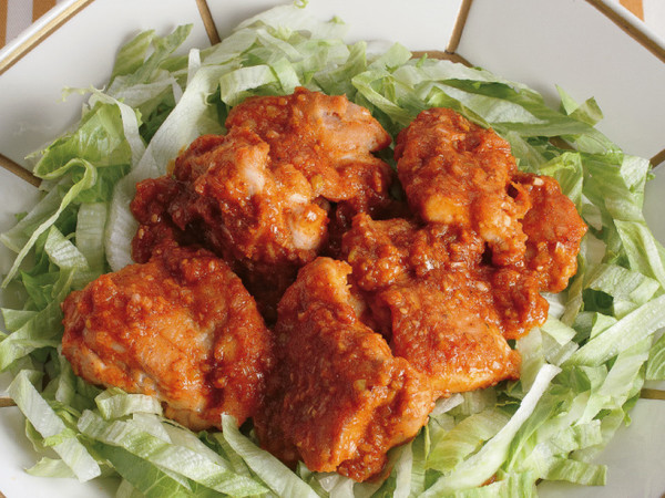 鶏肉のコチュジャン焼き