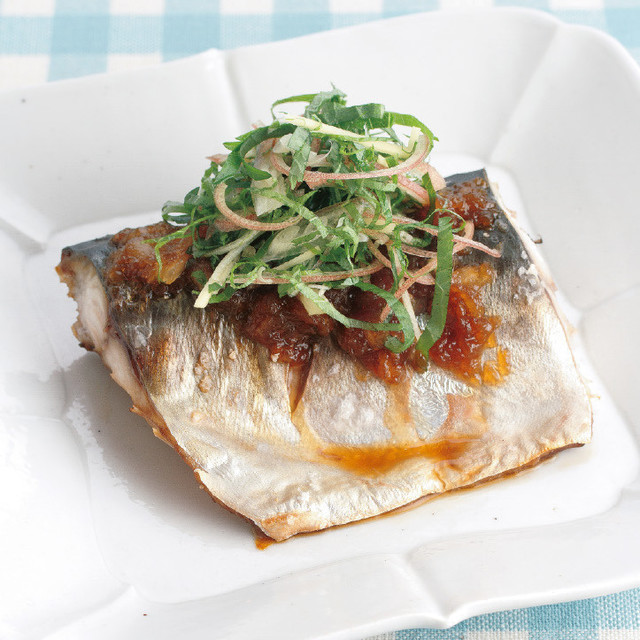 さばの塩焼き おろし玉ねぎだれ By オレンジページ クックパッドダイニング