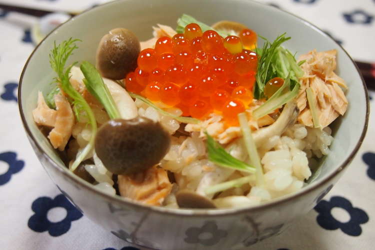 追いがつおつゆ1本で秋の 炊き込みごはん レシピ 作り方 By とまとママ クックパッド 簡単おいしいみんなのレシピが361万品