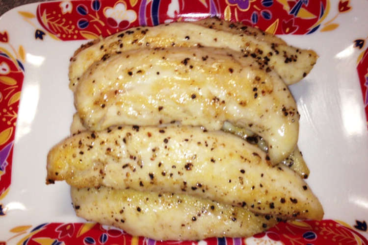 シンプル柔らか焼きササミ レシピ 作り方 By 鶏男子 クックパッド 簡単おいしいみんなのレシピが376万品