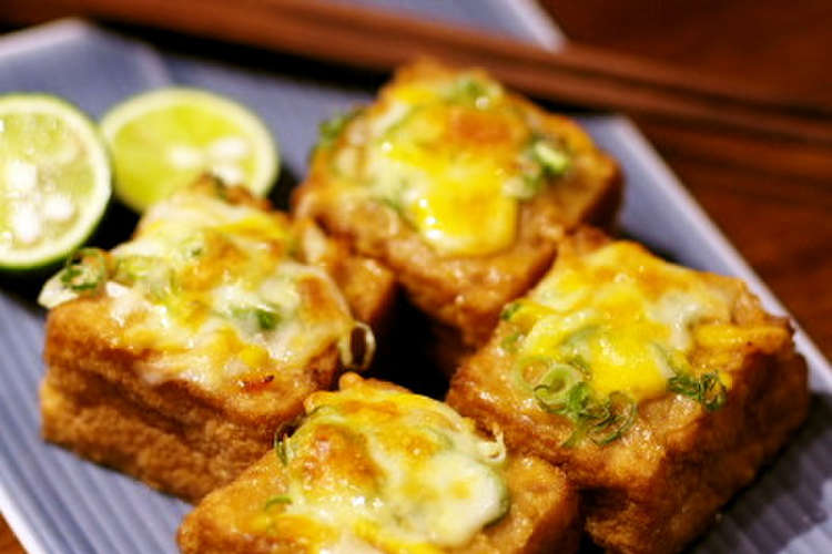 もう1品 厚揚げの味噌チーズ焼き レシピ 作り方 By あっさむ クックパッド 簡単おいしいみんなのレシピが359万品