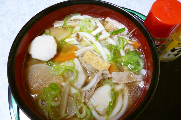 根野菜いっぱい うどん 画像付き レシピ 作り方 By 惠惠 クックパッド 簡単おいしいみんなのレシピが357万品