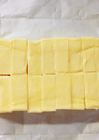 バターのストック方法☆