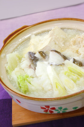 ヘルシーみぞれ湯豆腐鍋