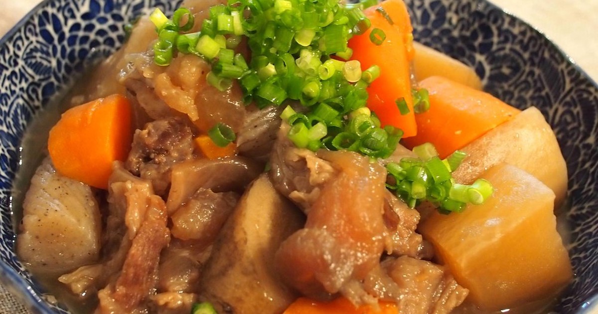 圧力鍋でとても簡単な牛すじ煮込み by askyourm 【クックパッド】 簡単おいしいみんなのレシピが298万品