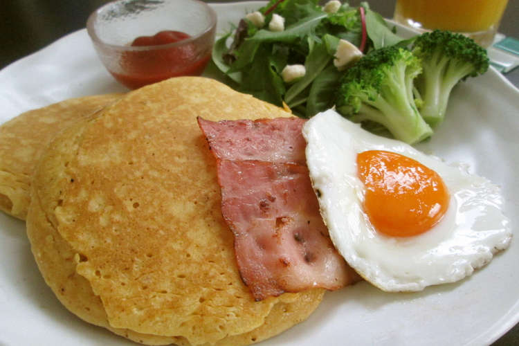 ｂｂｑラブでスパイシーパンケーキ レシピ 作り方 By 日本ピュアフード クックパッド 簡単おいしいみんなのレシピが357万品