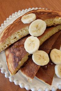 バナナのパンケーキ