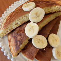 バナナのパンケーキ