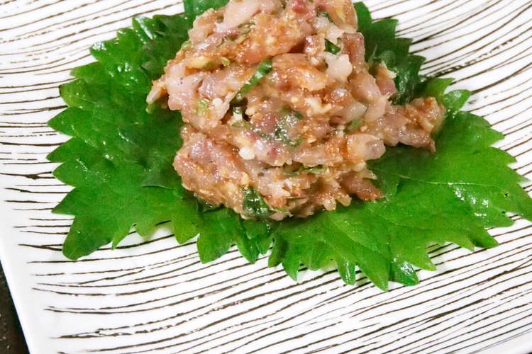 Epa Dhaいっぱいな鯵のなめろう レシピ 作り方 By オリエンタルママ クックパッド 簡単おいしいみんなのレシピが360万品