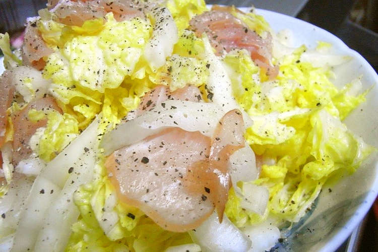 白菜と生ハムのササッとサラダ レシピ 作り方 By ココナラ クックパッド