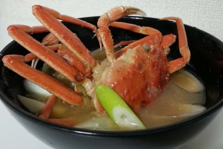 鳥取県の郷土料理 親ガニのお味噌汁 レシピ 作り方 By M Mama クックパッド 簡単おいしいみんなのレシピが372万品