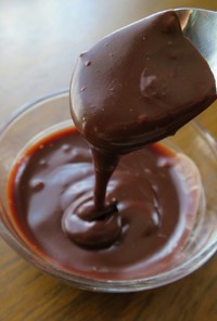 材料２つ⭐すぐに作れるチョコソース