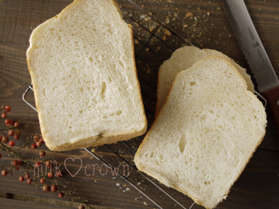 ホエーで簡単もっちりイギリスパンの写真