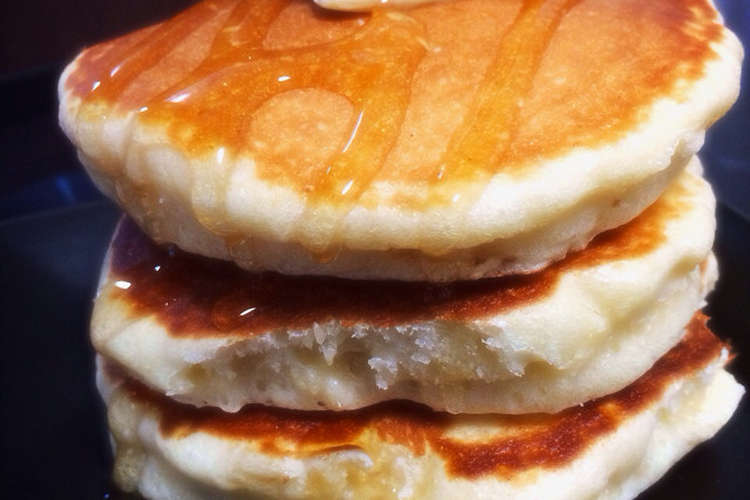 いつもより厚焼きホットケーキ レシピ 作り方 By Urua クックパッド 簡単おいしいみんなのレシピが362万品