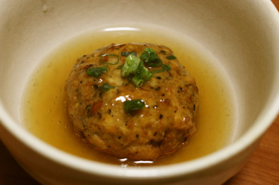 里芋と豆腐の揚げ団子～和風あんかけ～の写真