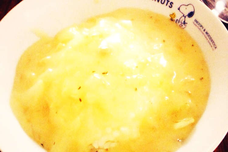 カップスープのもとでアレンジご飯 レシピ 作り方 By るーくたろう クックパッド