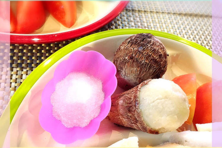 ホックホク 里芋蒸し レシピ 作り方 By Aimeemama クックパッド 簡単おいしいみんなのレシピが357万品