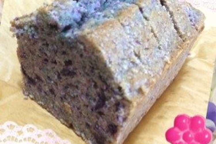紫いものパウンドケーキ レシピ 作り方 By 大阪弁のサザエ クックパッド